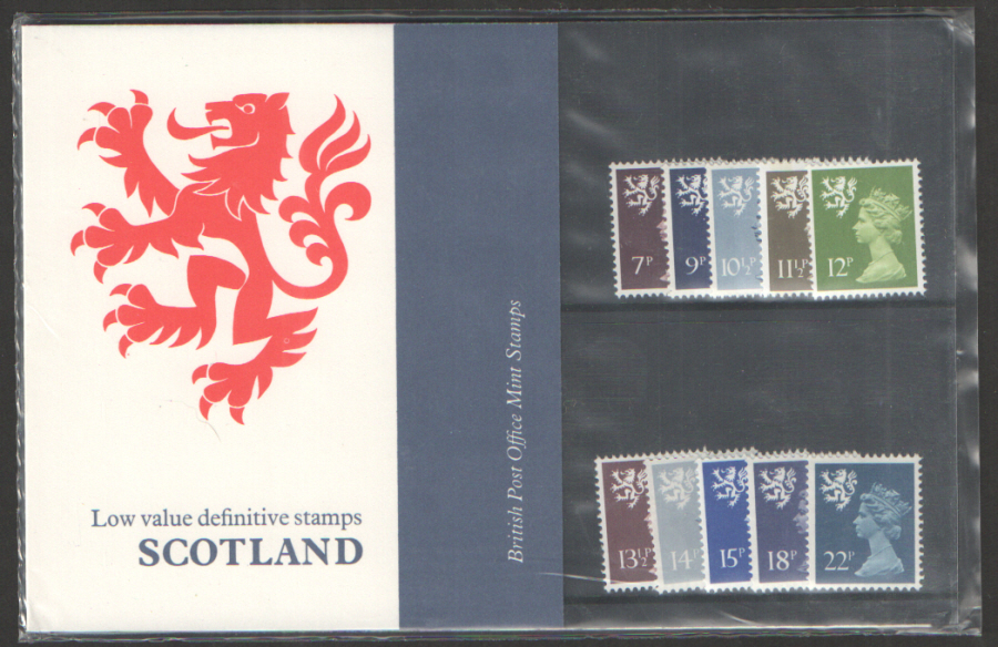 1981 Scotland Definitive Royal Mail Presentation Pack 129b